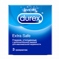  Презерватив DUREX extra safe N3 
