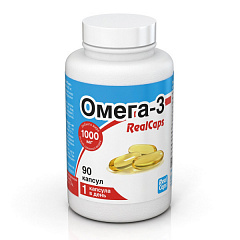  Омега-3 RealCaps (БАД) капс 1400мг N90 