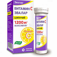  Витамин С Эвалар 1200 мг (БАД)