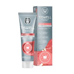  Зубная паста "Tiswell" энзимная отбеливающая с каолином и фтором со вкусом грейпфрут 110г N1 