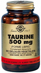  Солгар "Таурин 500 мг" (БАД) капс N50 