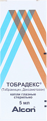  Тобрадекс капли 5мл N1 