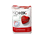 Прокладки гигиенические "Котекс" ультра супер драй софт (с крыл) N8x1 