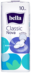Прокладки гигиенические "Bella nova classic dry" №10*1 