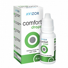  Капли для контактных линз увлажняющие Avizor Comfort Drops 15мл N1 