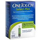 Тест-полоски для глюкометра "One Touch Select plus" №100 
