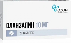  Оланзапин тб 10мг N28 
