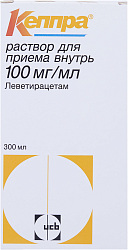 Кеппра 100мг/мл №1*1 
