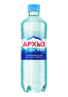 Вода минеральная "Архыз" газированная 0,5л N1 