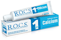  Зубная паста "R.O.C.S." Uno Calcium 74г N1 