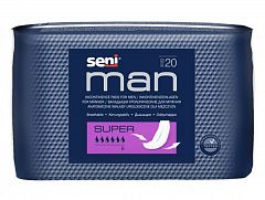  Вкладыши урологические для мужчин Seni Man Super N20 
