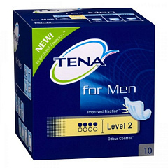  Прокладки при недержании "Tena" для мужчин Level 2 N10 