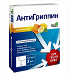Антигриппин порошок для приготовл р-ра вкус мед-лимон №3 