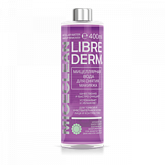  Мицеллярная вода "Либридерм" Miceclean для снятия макияжа 400мл N1 