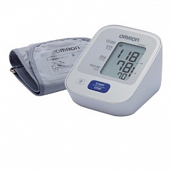  Тонометр (измеритель артериального давления и частоты пульса) Omron M2 Basic (автомат) 