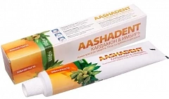  Зубная паста "Aasha herbals" Aashadent имбирь и кардамон 100г N1 