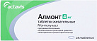 Алмонт тб жеват 4мг №28 