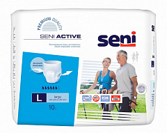  Трусы для взрослых "Seni Active" Large N10 