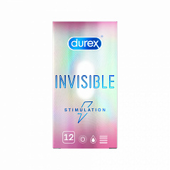  Презерватив DUREX invisible Stimulation N12 