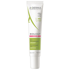  Флюид для хрупкой кожи "A-Derma" Biology Успокаивающий смягчающий дерматологический 40мл N1 