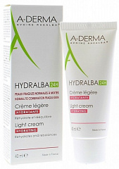  Крем для кожи "A-Derma" Hydralba 24h легкий увлажняющий 40мл N1 