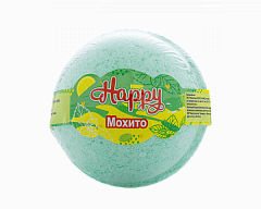  Бурлящий шар для ванн Happy Мохито 130г N1 