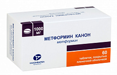 Метформин Канон тб 1000мг N60