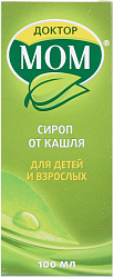 Доктор Мом  сироп растительный 100мл N1 