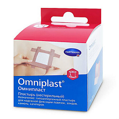  Пластырь "Omniplast" цв кожи (текстиль) 5см*5м N1 