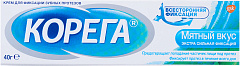 Корега Экстра сильный крем для фиксации зубных протезов мятный 40г N1 