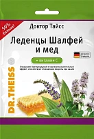 Доктор Тайсс "Со вкусом шалфеяи меда + витамин С" (БАД) 75г №1 