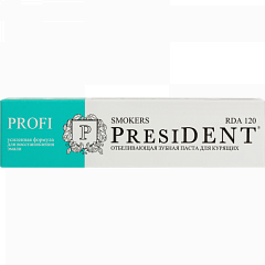 Зубная паста "Президент" PROFI Smokers 50мл N1 