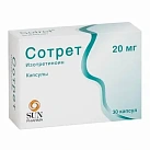 Сотрет капс 20мг №10*3 