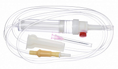  Система Pascal трансфузионная для переливания крови с пластиковым шипом N1 