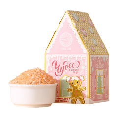  Соль для ванны Ural Lab аромат имбирный пряник 200г N1 