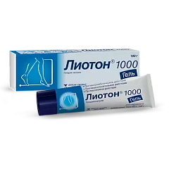  Лиотон 1000 гель 1000МЕ/г 100г N1 