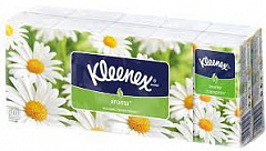  Платки бумажные носовые "Kleenex" Aroma Ромашка N100 