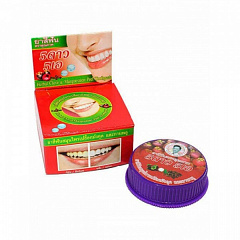  Зубная паста "5 Star Cosmetic" основанная на травах с экстрактом мангостина 25г N1 