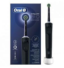  Зубная щетка "ORAL-B" Электрическая Vitality Pro Black N1 