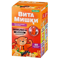  ВитаМишки Immuno+ БАД пастилки N60 