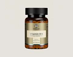  Метилкобаламин витамин В12 - 4,5 мкг "Tetralab" (БАД) тб 100мг N90 