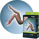 Колготки компрессионные 1 класс прозрачные 3разм арт.JW-311 Natural N1 