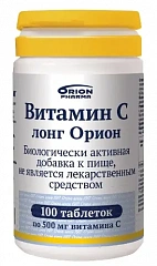  Витамин С Лонг Орион (БАД) тб 720мг N100 