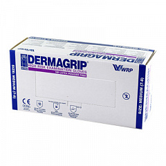  Перчатки смотр нестер DermaGrip High Risk Powder Free пара M N25 