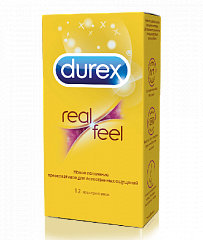  Презерватив DUREX real feel N12 