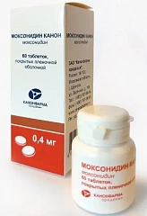  Моксонидин Канон тб 0.4мг N60 