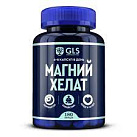 Магний хелат "GLS" (БАД) капс 400мг №180 