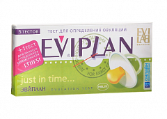  Тест на овуляцию Eviplan+тест на беременность N5 