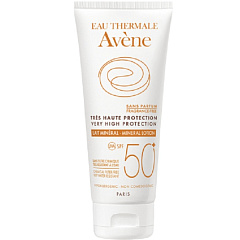  Молочко солнцезащитное "Авен" SPF50+ с минеральным экраном 100мл N1 