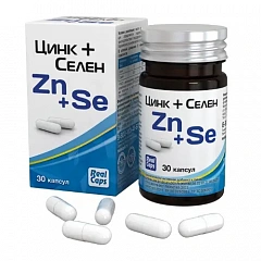  Цинк+Селен (ZN+SE) (БАД) капс 315мг N30 